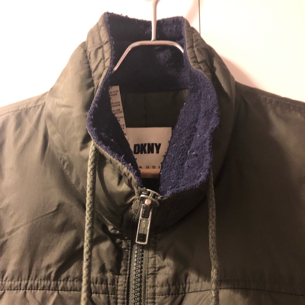 DKNY Classics Jacket, Green, Size Medium